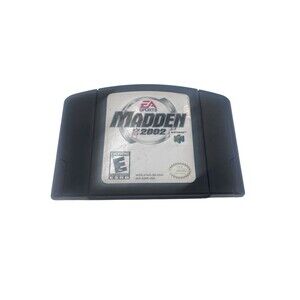 Madden 2002 - Nintendo 64 N64 Authentic OEM Cartridge Only - Fast Shipping